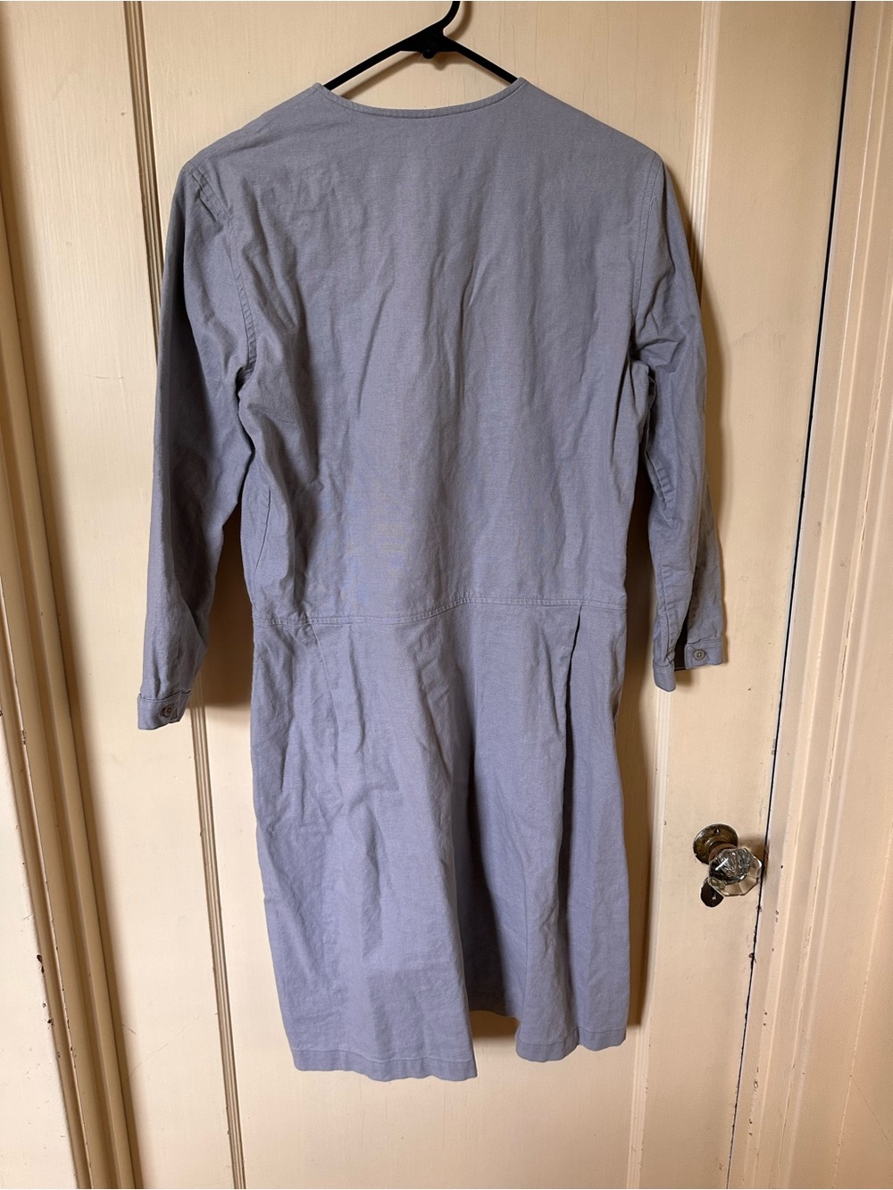 Taylor Stitch Women’s Juniper Dress - Smoke Grey - Size M / Medium - Picture 2 of 4